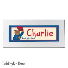 Personalised Paddington Bear Name Plaque